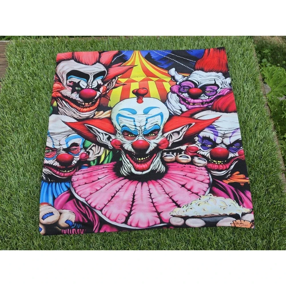 Killer Klowns From Outer Space Square Pillow Cover 17